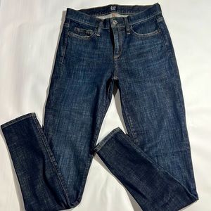 GAP Denim | True Skinny Dark Wash Jeans // 25r
